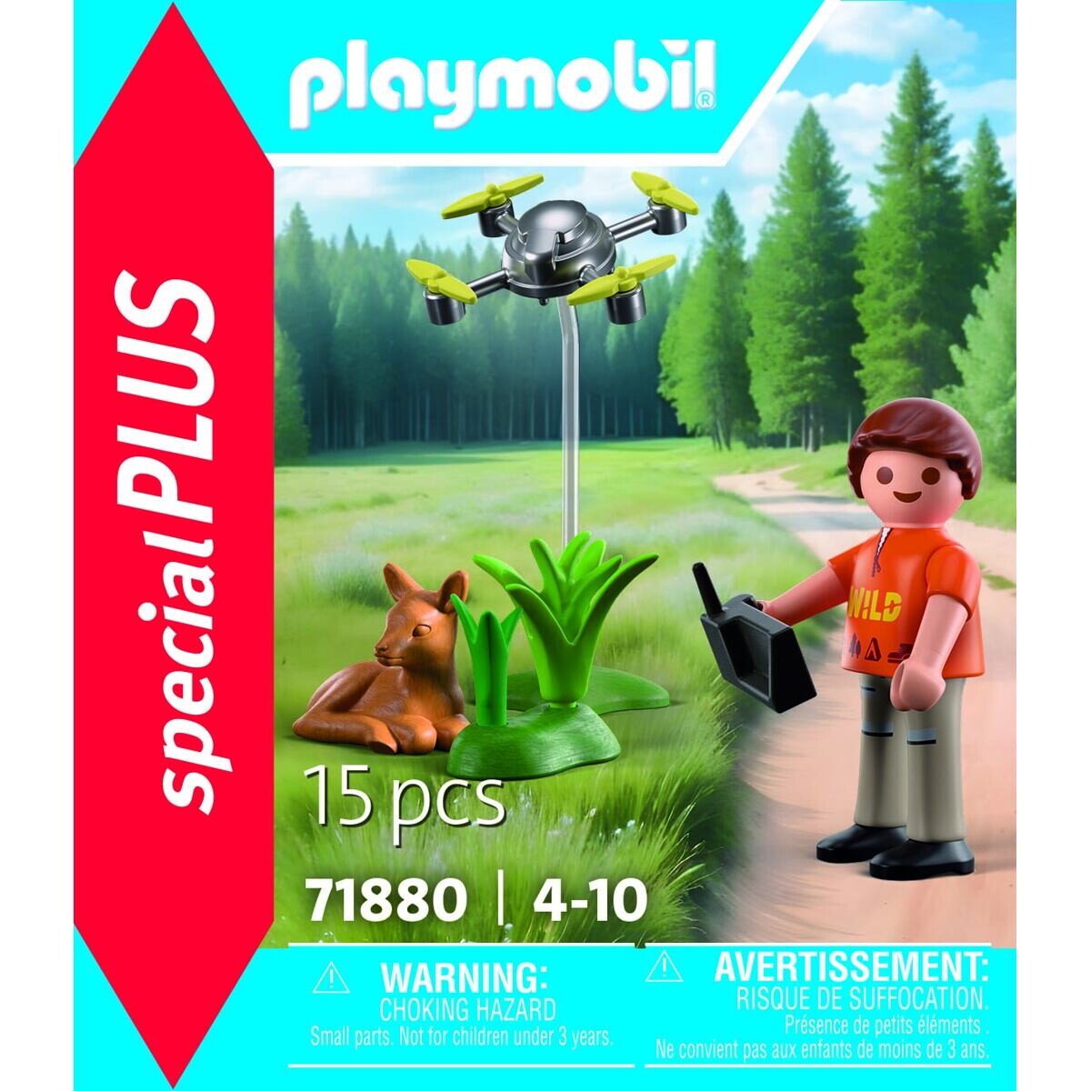 Playmobil Záchrana kolouška pomocou dronu