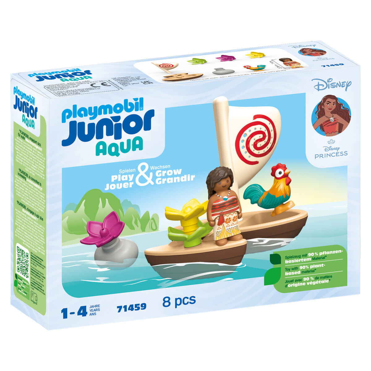 Playmobil Junior Aqua & Disney: Vaianin katamarán