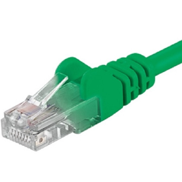 PremiumCord Patch kábel UTP RJ45-RJ45 CAT6 7m zelená