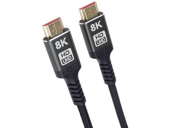 PremiumCord ULTRA HDMI 2.1 High Speed + Ethernet kábel 8K @ 60Hz, pozlátené 9m