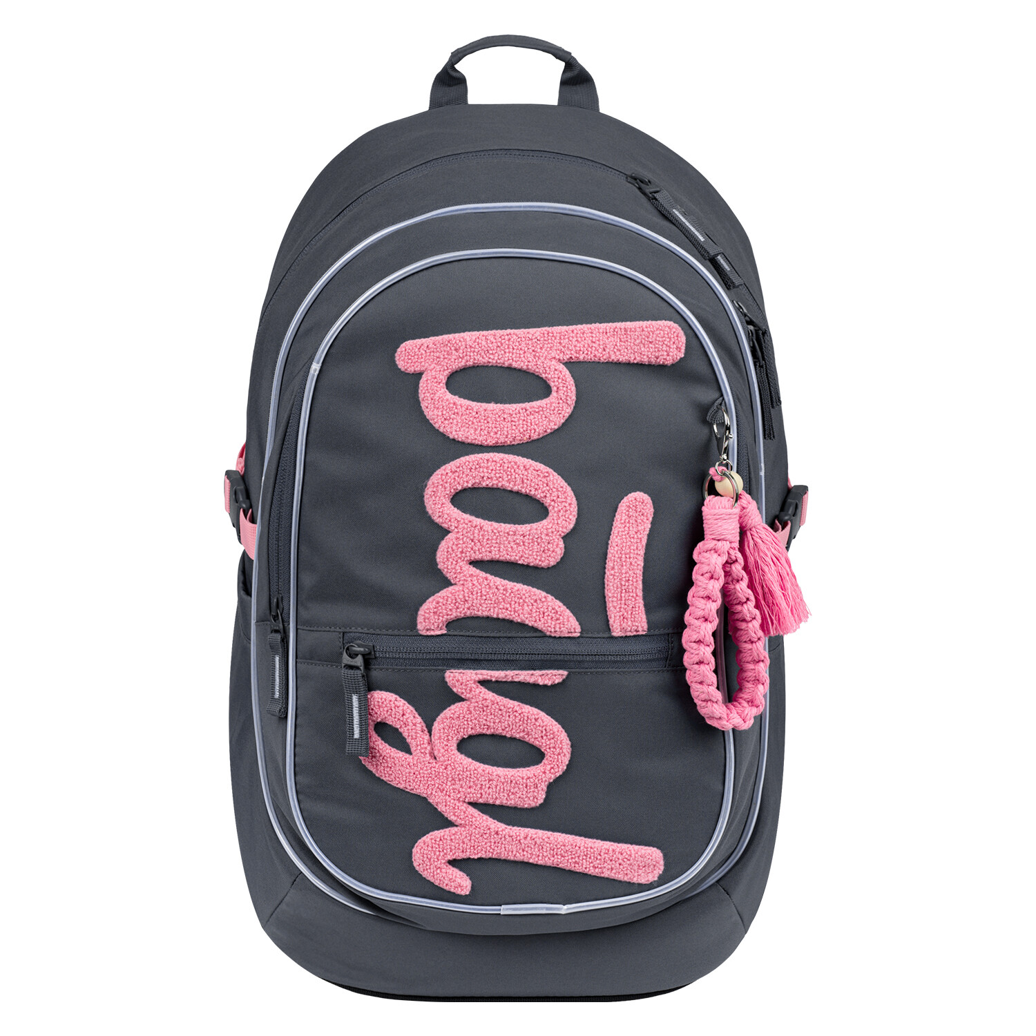 Školský batoh BAAGL Core Logo - 25 L - ružový