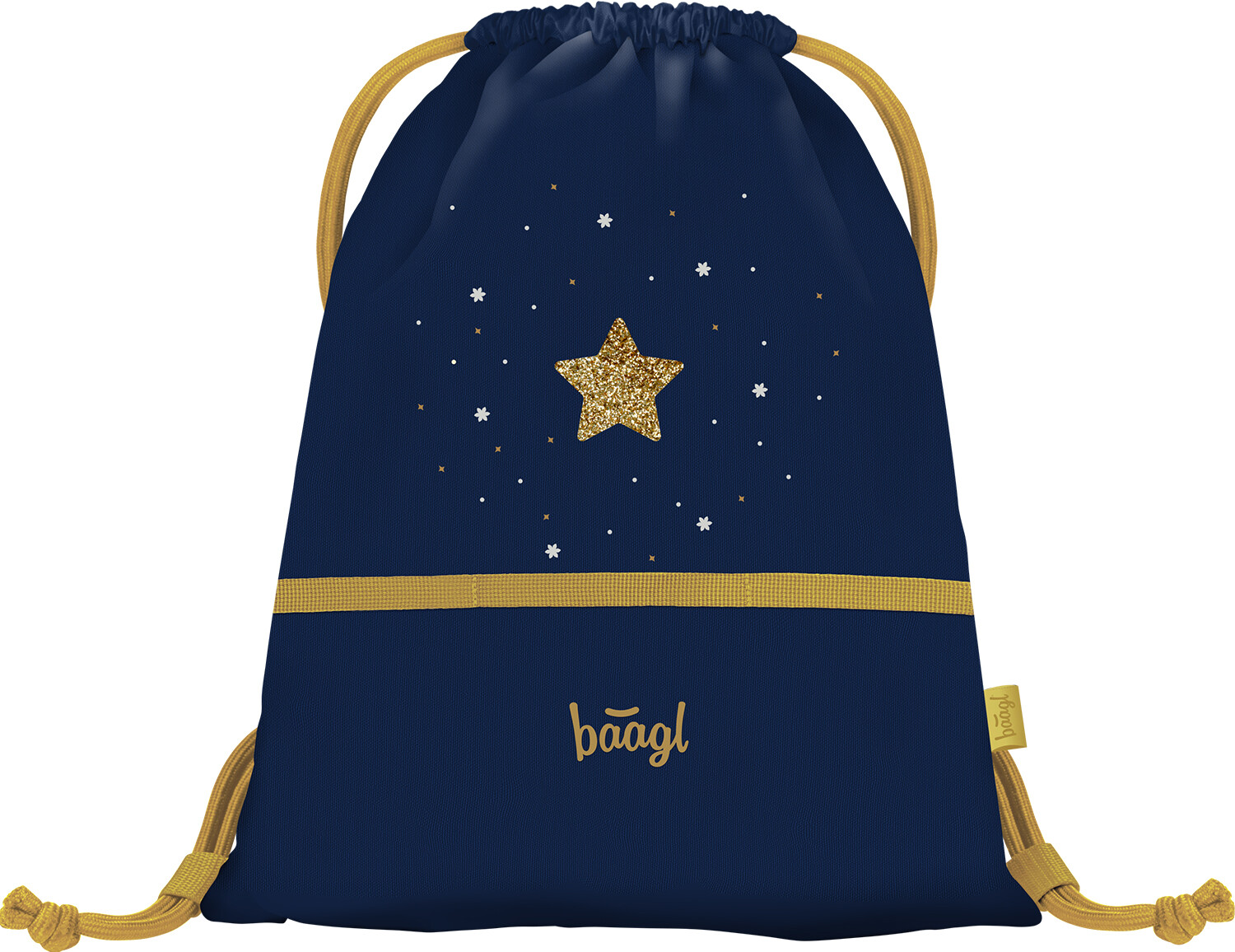 Školské vrecko BAAGL Unicorn Gold - 16,5 L