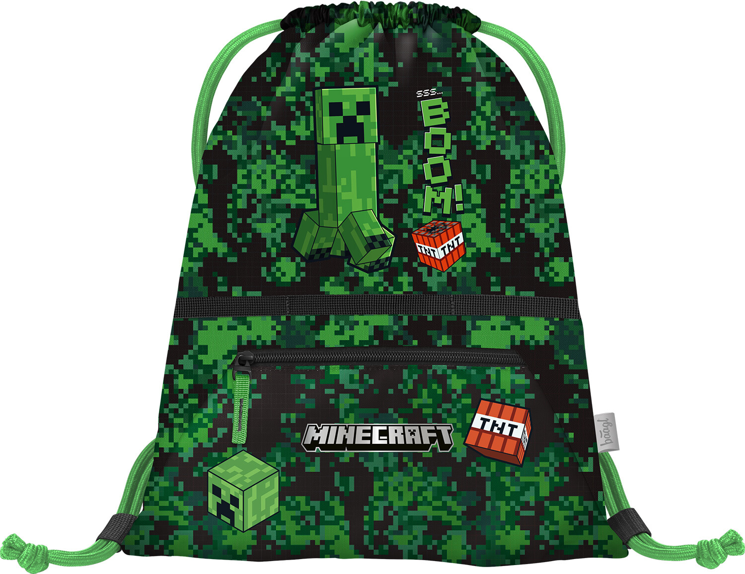 Školské vrecko BAAGL Minecraft Boom - 16,5 L