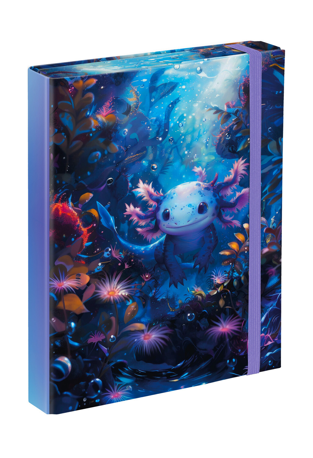 Dosky na školské zošity A5 BAAGL - Axolotl