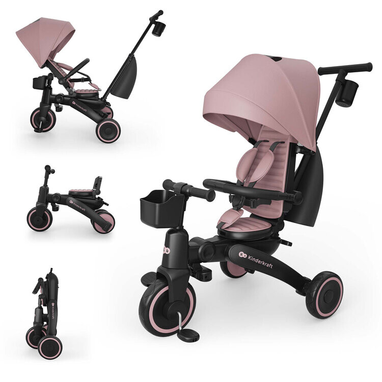 KINDERKRAFT Trojkolka Jazz 3 Pink, 9m+