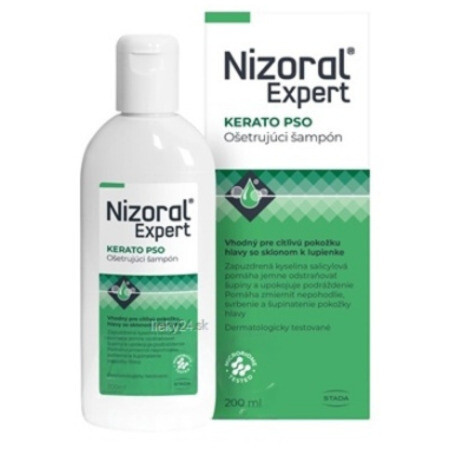 NIZORAL Expert kerato psoriáza ošetrujúci šampón 200 ml