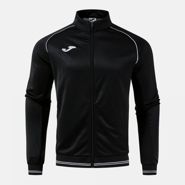 VINTAGE ECO RETRO FULL ZIP SWEATSHIRT BLACK GRAY 10 (3XS)