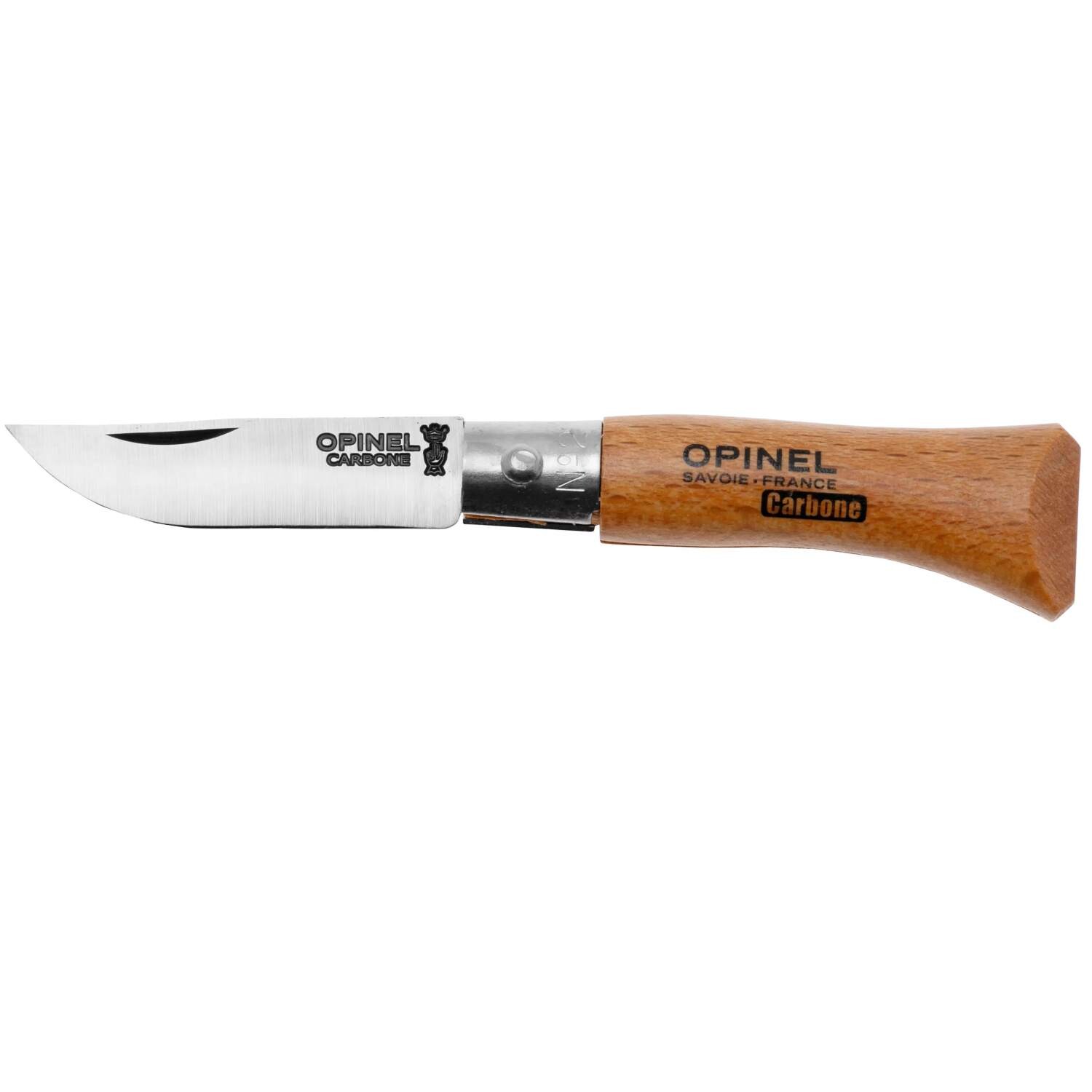 Opinel Zatvárací nôž Carbon, VRI N°2 blister, 3,5 cm 111020