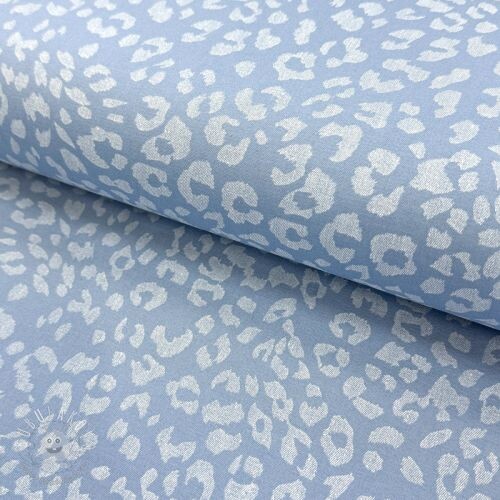 JEANS DENIM Leopard light blue