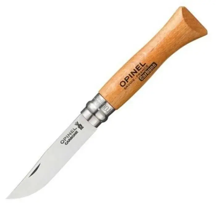 Opinel Zatvárací nôž Carbon, VRI N°06 blister, 7 cm 000415
