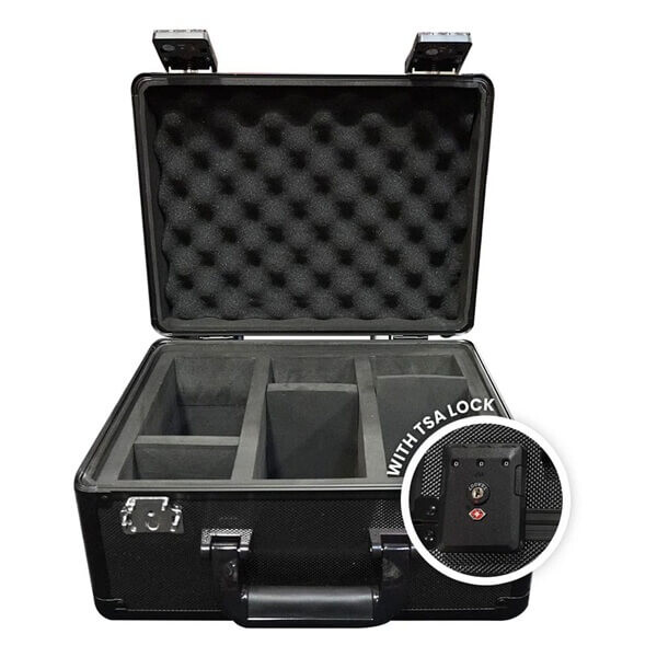 Evoretro Kufrík na zberateľské karty Small - 3 rady - Black