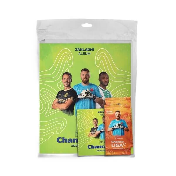 Sportzoo Futbalové karty Chance liga 2025-2026 2. séria Starter Pack