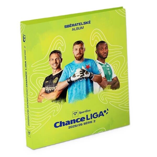Sportzoo Album na karty Chance liga 2025-2026 2. séria - doskový album
