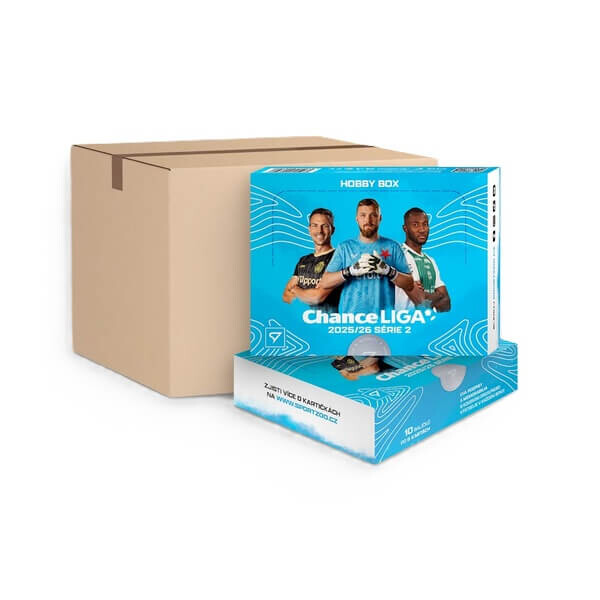 Sportzoo Futbalové karty Chance liga 2025-2026 2. séria Hobby case