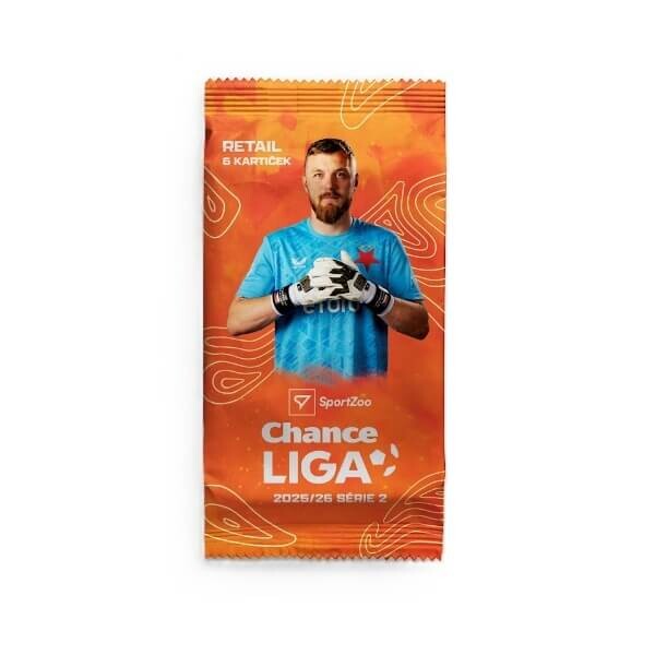 Sportzoo Futbalové karty Chance liga 2025-2026 2. séria Retail balíček