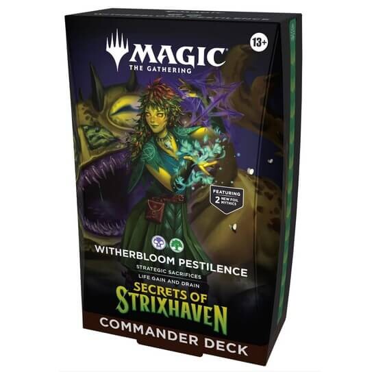 Wizards of the Coast Magic The Gathering Secrets of Strixhaven Commander Deck - Quandrix Unlimited
