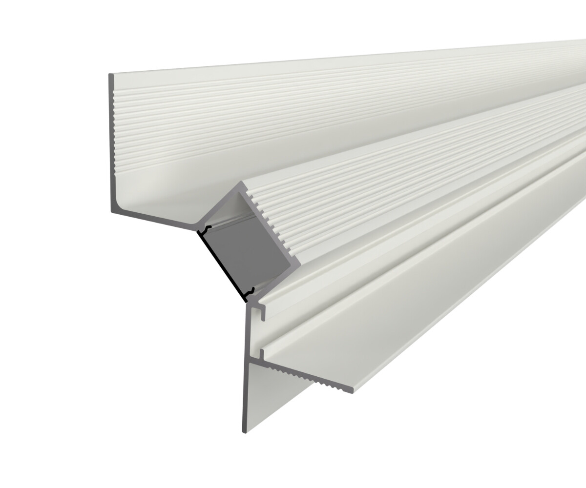 LED Solution Vstavaný profil do SDK pre LED pásiky V40 biely Vyberte variantu a dĺžku: Profil bez difúzora 2m LP507W