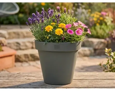 Kvetináč Kanten 20 cm, zelený%