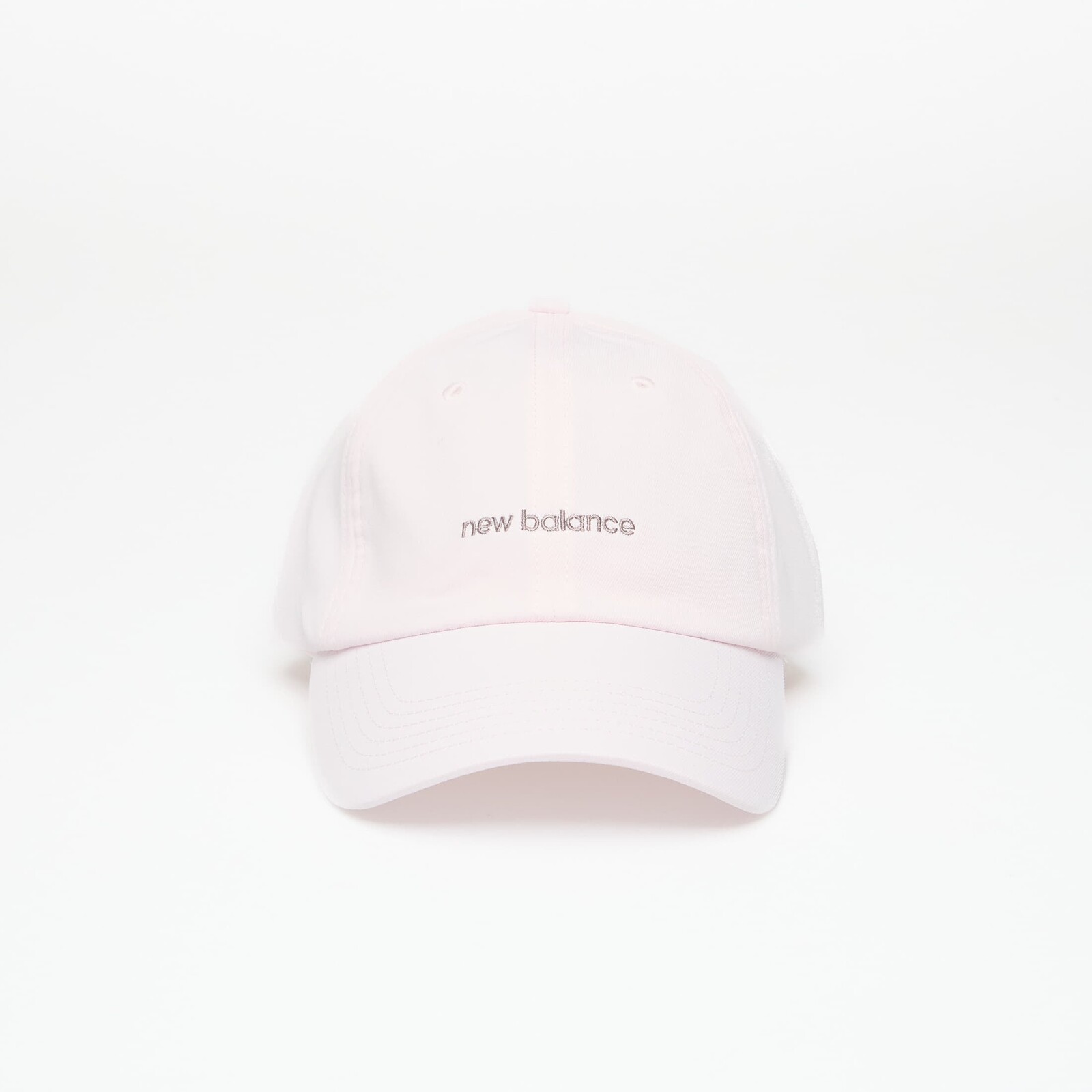 Šiltovka New Balance Women's 6 Panel Linear Logo Hat Pink Salt Universal