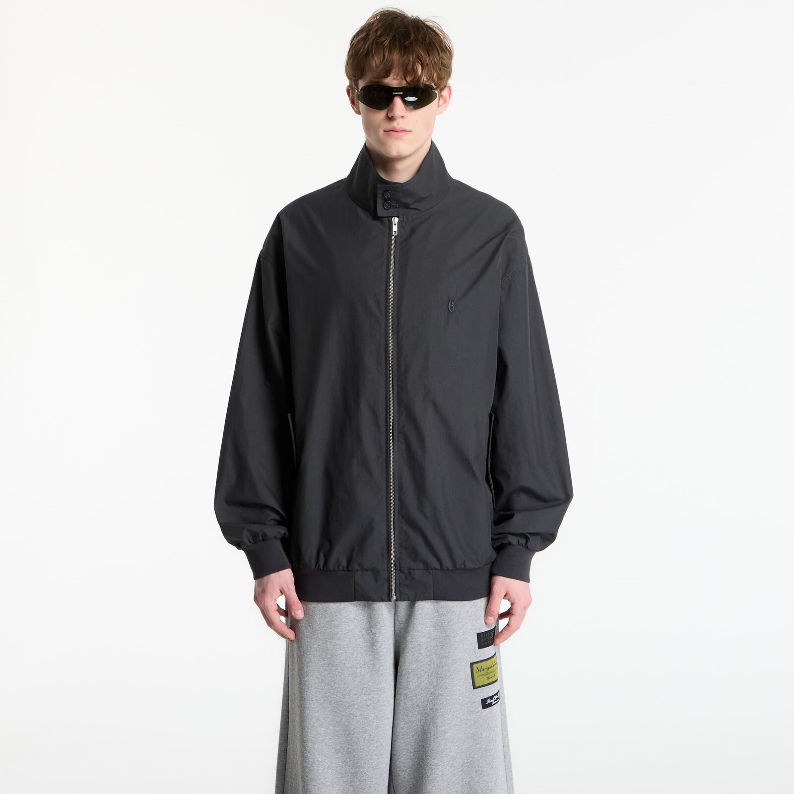 Bunda MM6 Sportsjacket Dark Grey Melange S