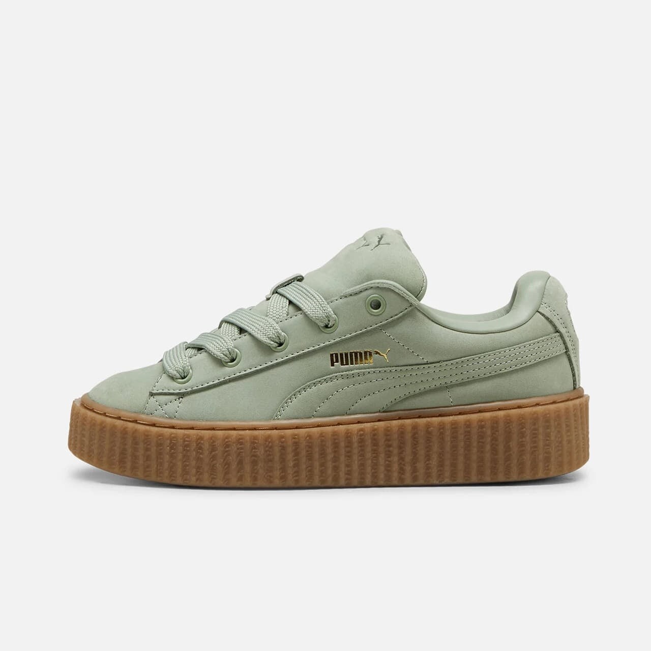 Tenisky Fenty x Puma Creeper Phatty Nubuck Green Fog-Puma Gold-Gum EUR 38.5