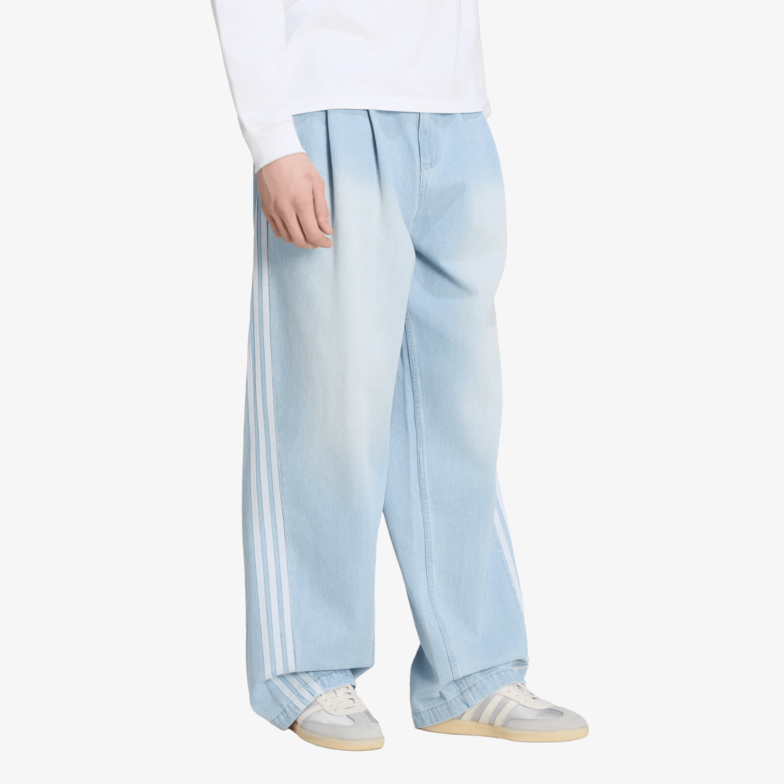 Džínsy adidas Adilenium Season 5 Denim Jeans Light Blue 30