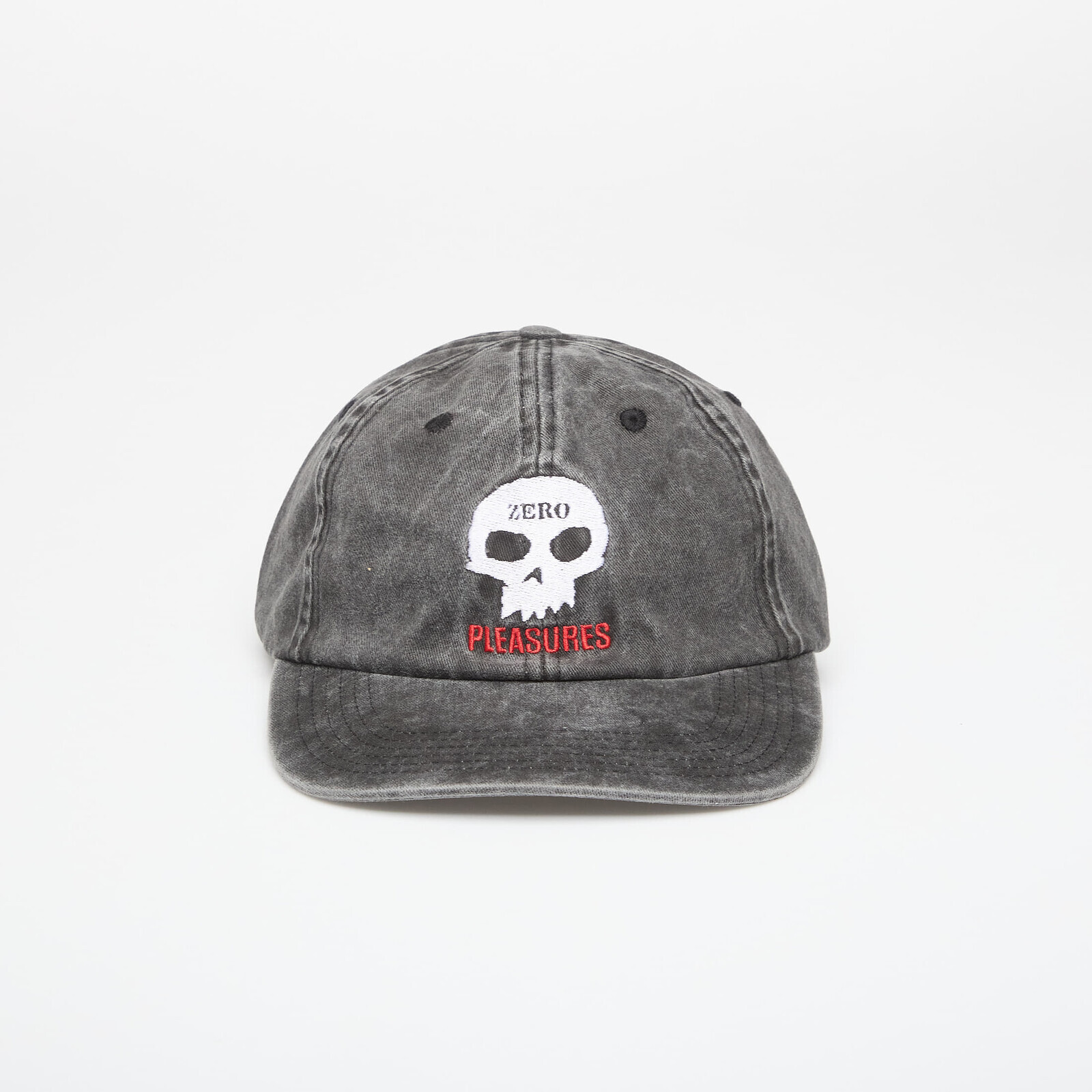 Šiltovka PLEASURES Skull Dad Cap Black Universal
