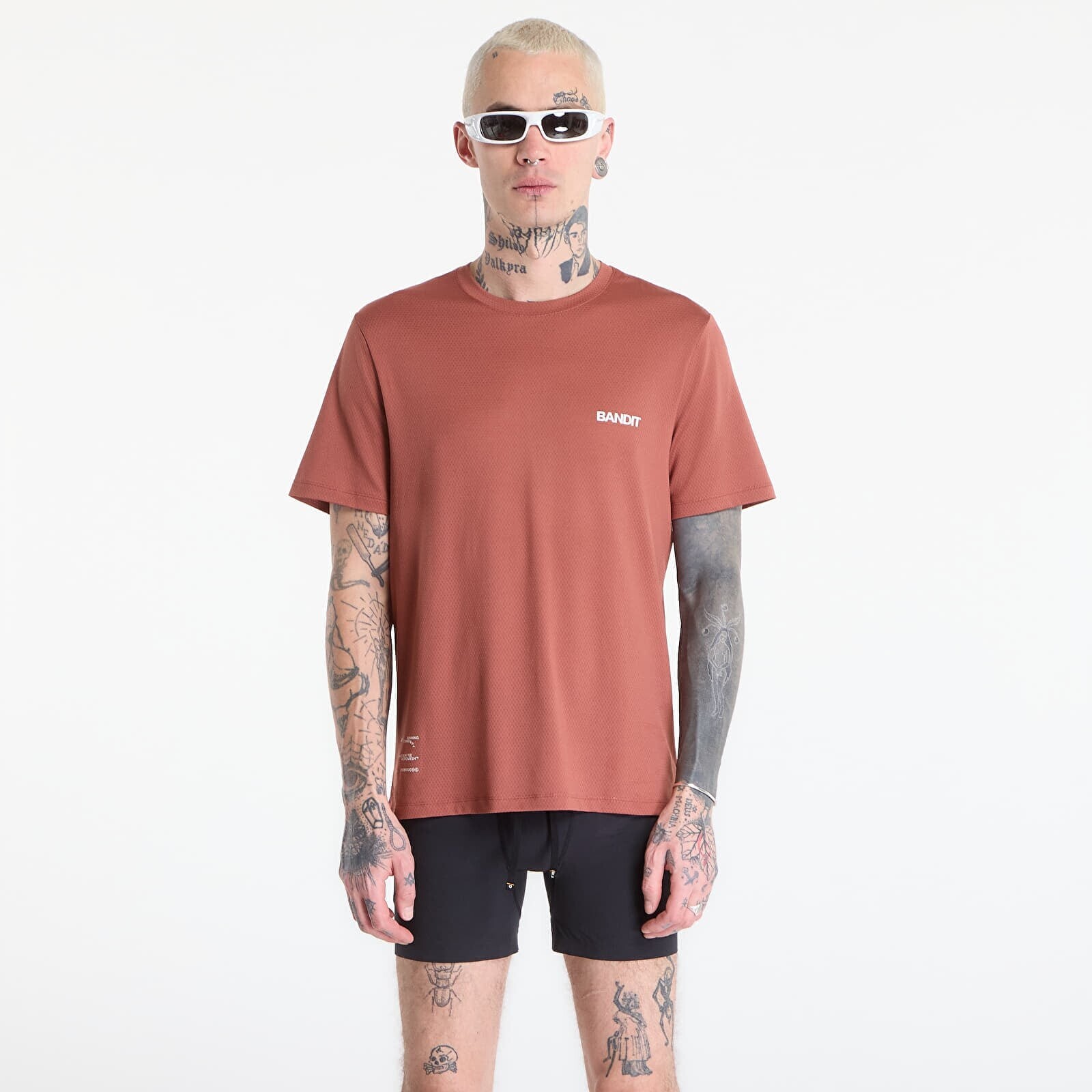 Tričko BANDIT Men's Micromesh™ Run Tee Mahogany M