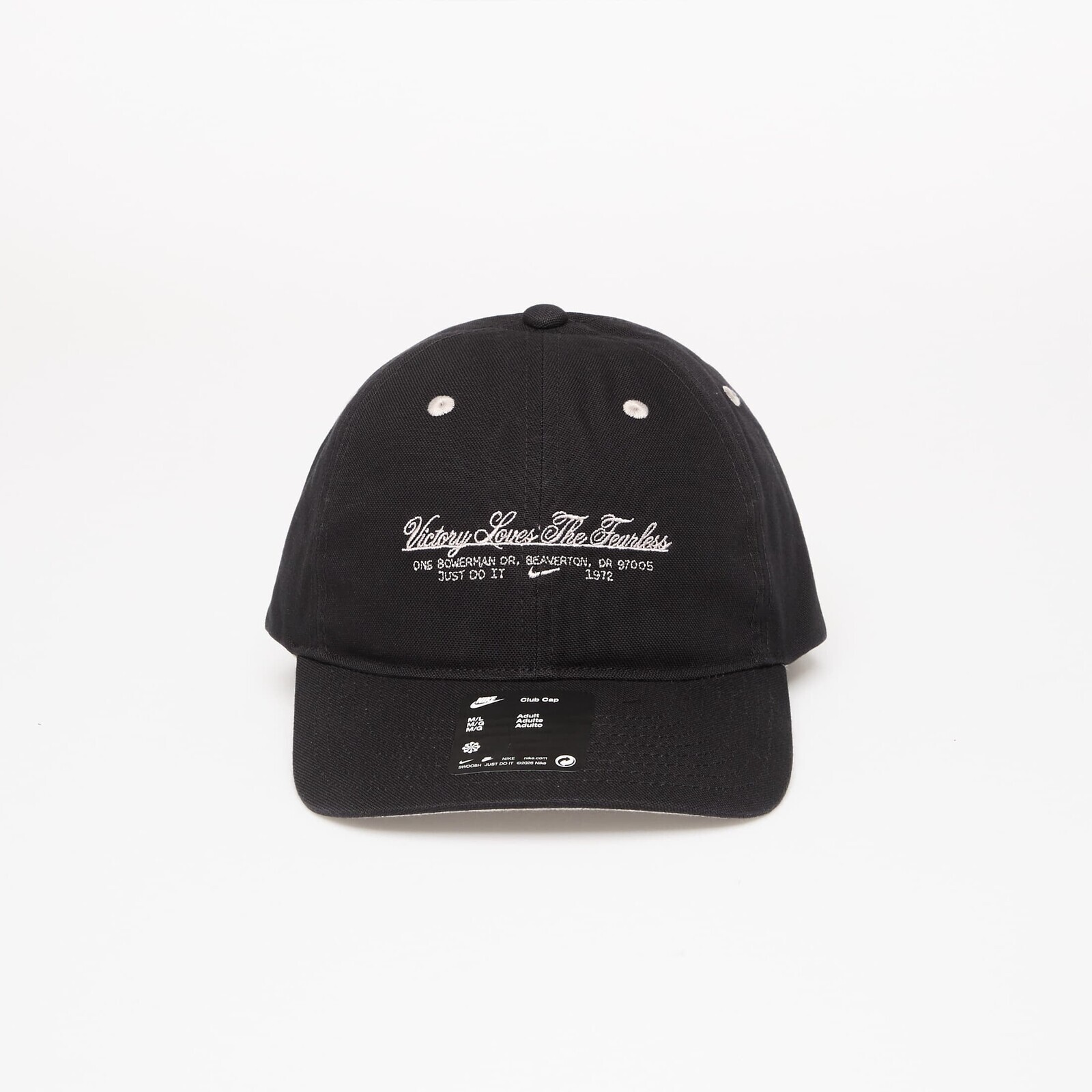 Šiltovka Nike Sportswear Unstructured Cap Black/ College Grey/ College Grey L/XL