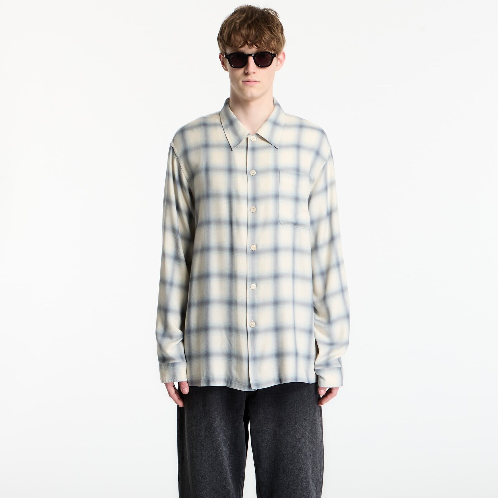 Košeľa OUR LEGACY Every Shirt Sacramento Cowboy Viscose 54