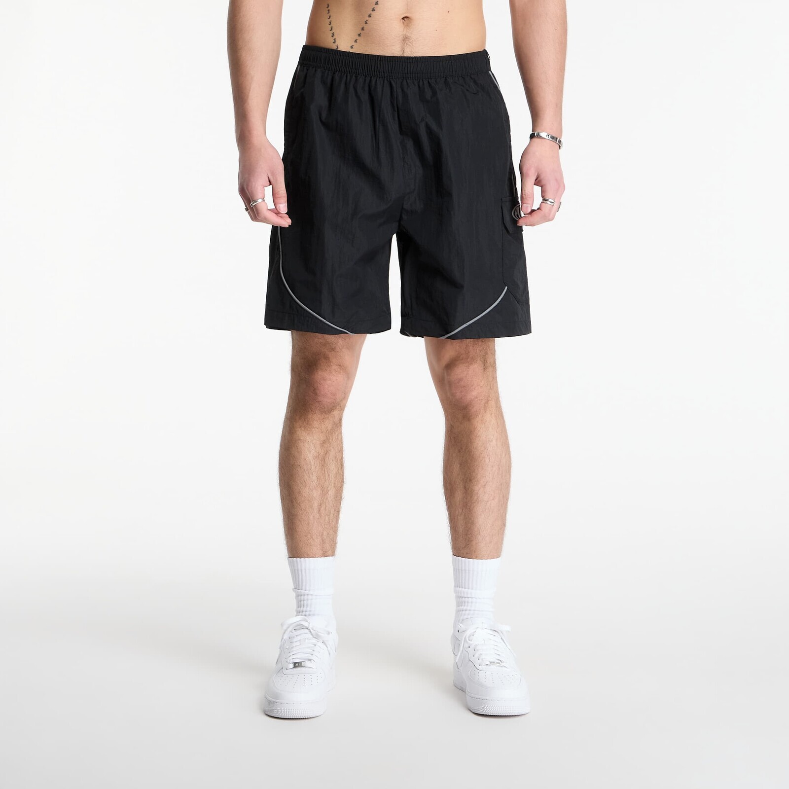 Šortky PLEASURES Protection Active Shorts Black S