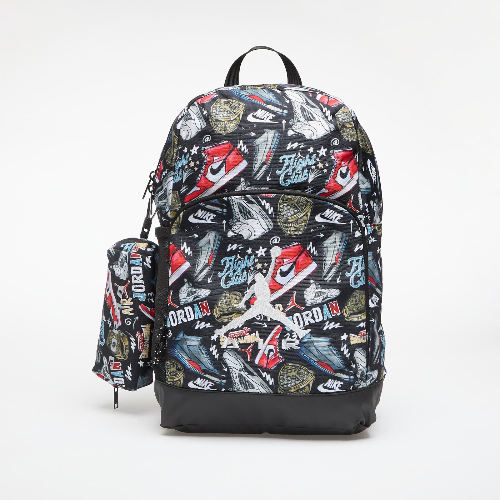 Batoh Jordan Air Raid Backpack Black(Gym Red) Universal