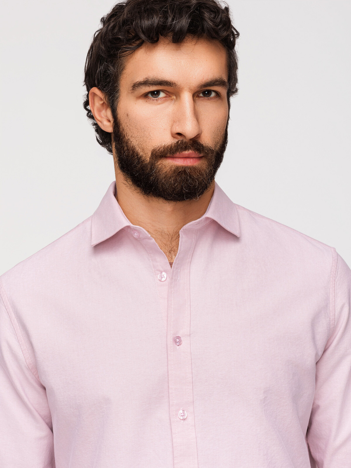 Ombre Men's pastel cotton oxford shirt