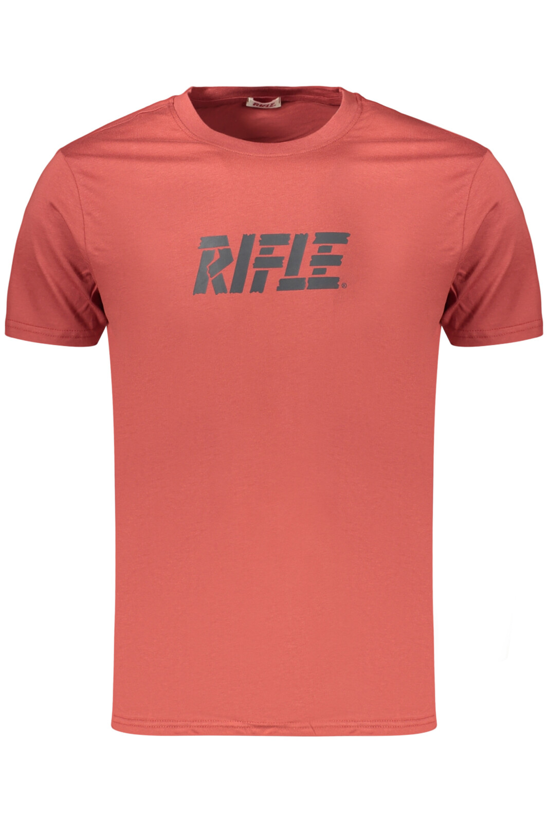 Pánske červené tričko s krátkym rukávom RIFLE