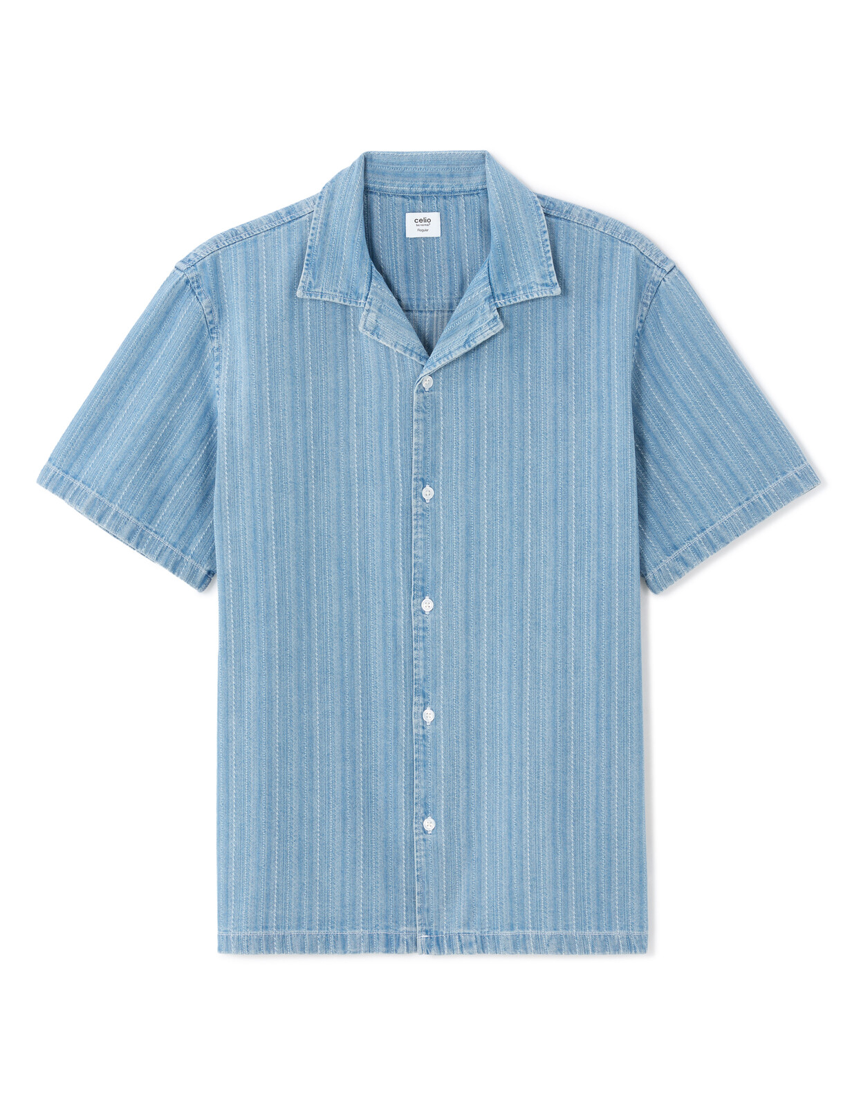 Celio Nabarmc košeľa s krátkym rukávom