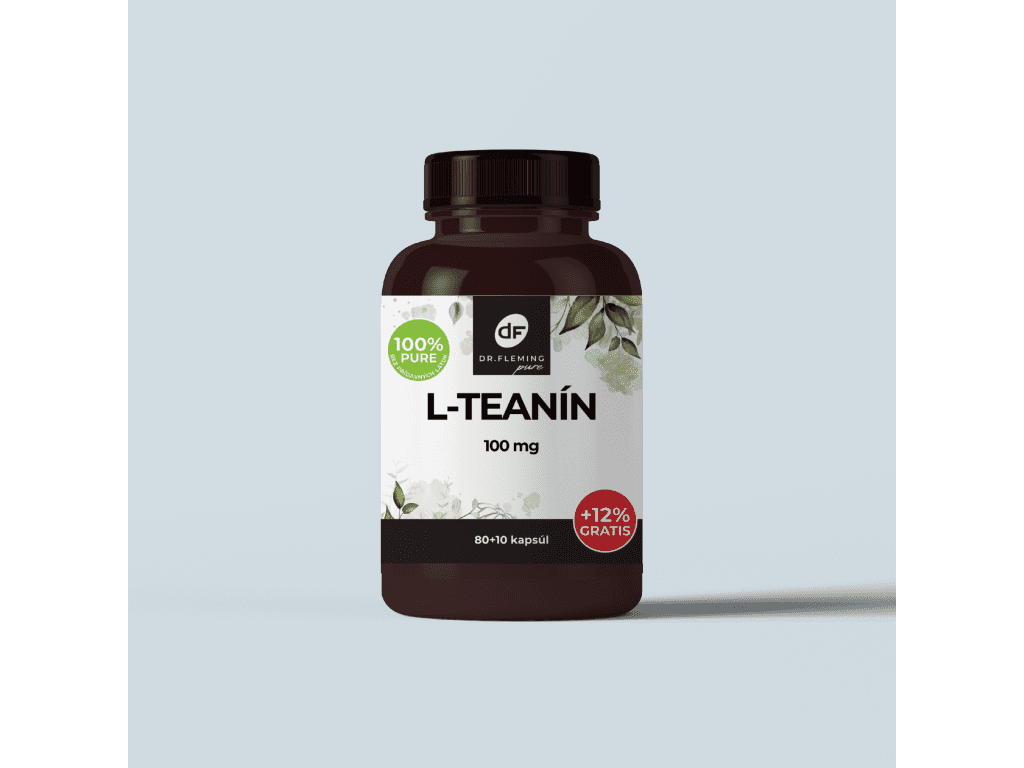 L-Teanín 100 mg - 90 kapsúl - Dr. Fleming