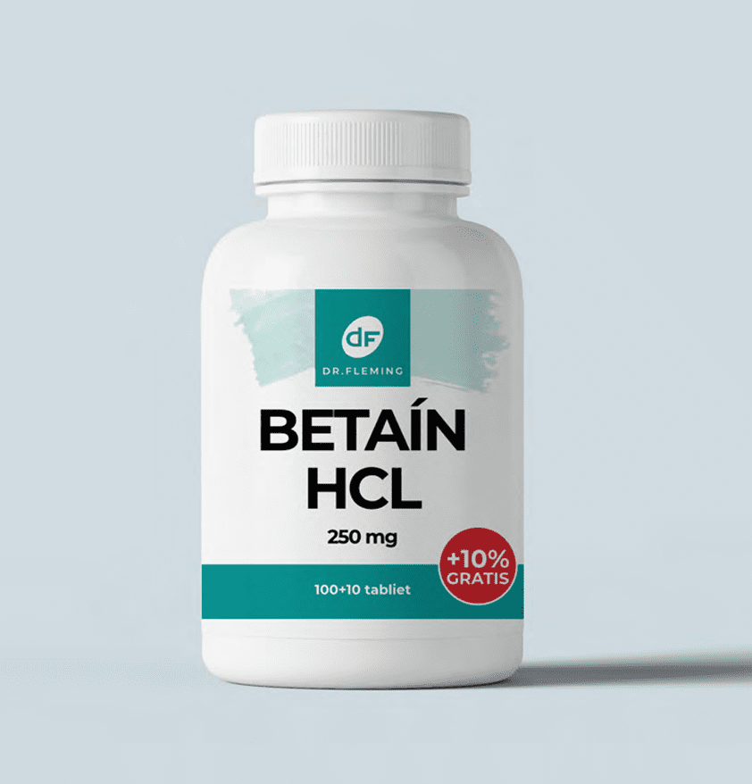 Betaín HCL - 110 tabliet - Dr. Fleming