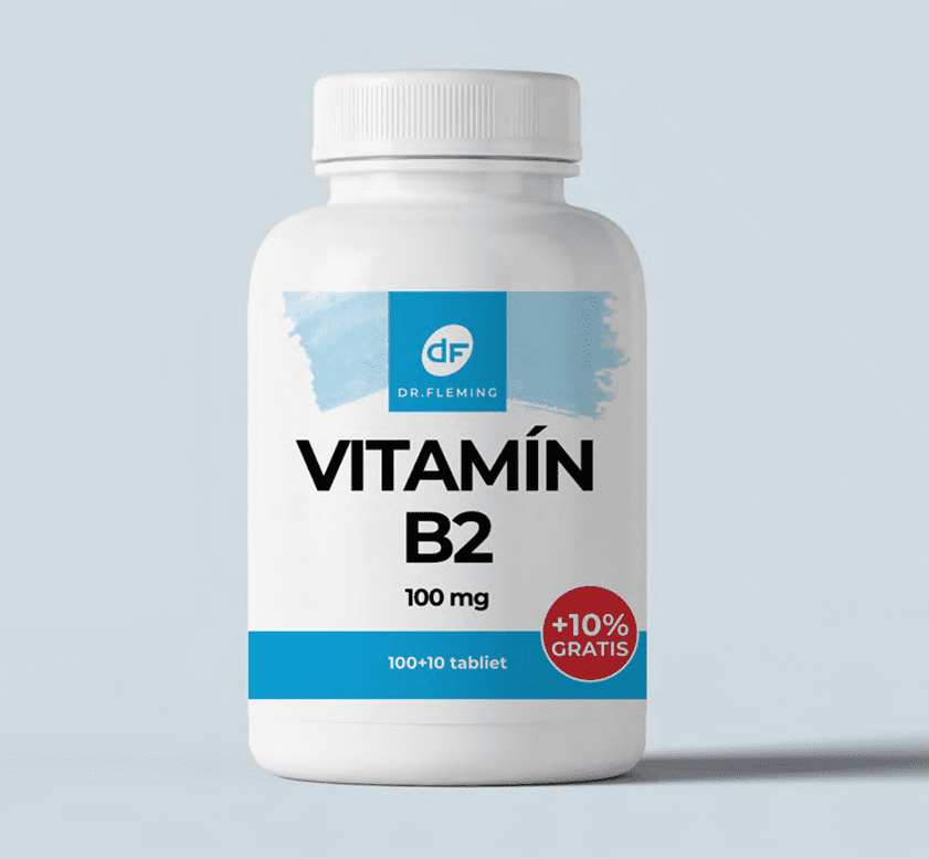 Vitamín B2 100mg - 110 tabliet - Dr. Fleming