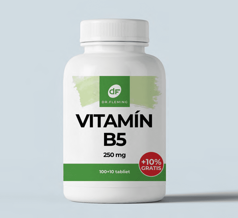 Vitamín B5 250 mg - 110 tabliet - Dr. Fleming