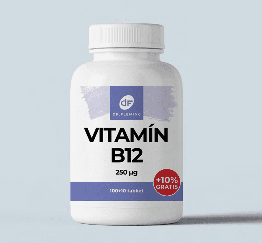 Vitamín B12 250μg - 110 tabliet - Dr. Fleming