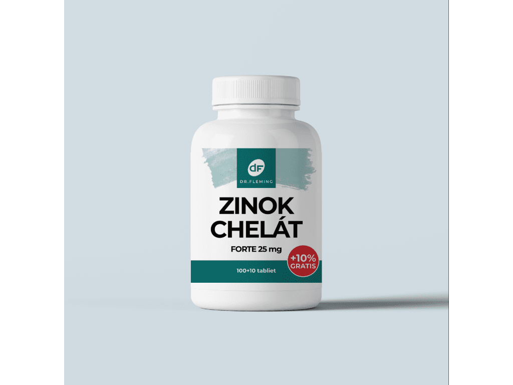 Zinok Chelát Forte 25 mg - 110 tabliet - Dr. Fleming