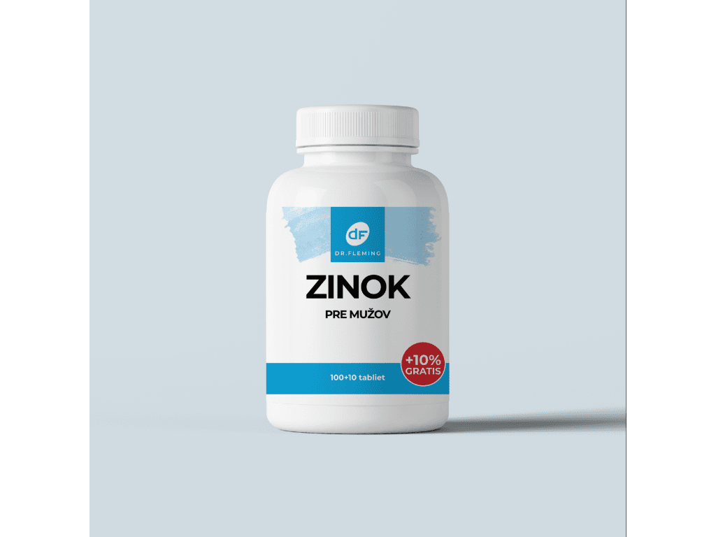 Zinok pre mužov - 110 tabliet - Dr. Fleming