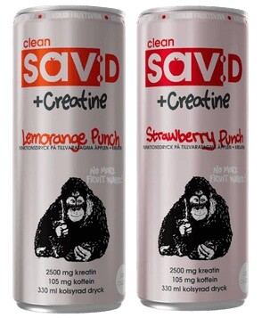 Clean drink sav:d + kreatin 330 ml