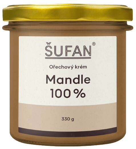 Šufan mandľové máslo 330 g prešla dmt 17.1.2026