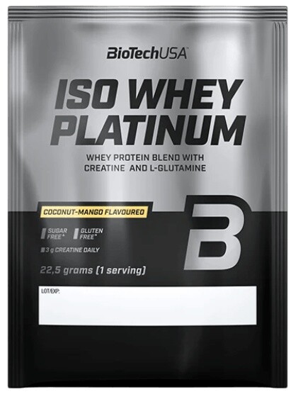 Biotechusa iso whey platinum 22,5 g