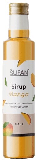 Šufan sirup 500 ml - mango