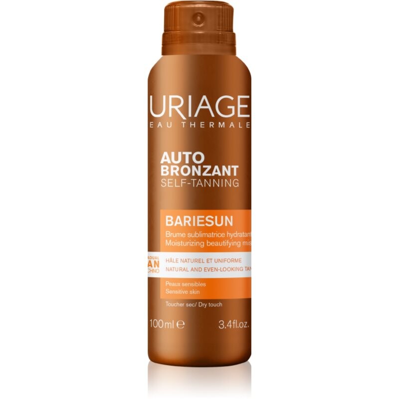 Uriage Bariésun Thermal Mist Self-Tanning samoopaľovací sprej na telo a tvár 100 ml