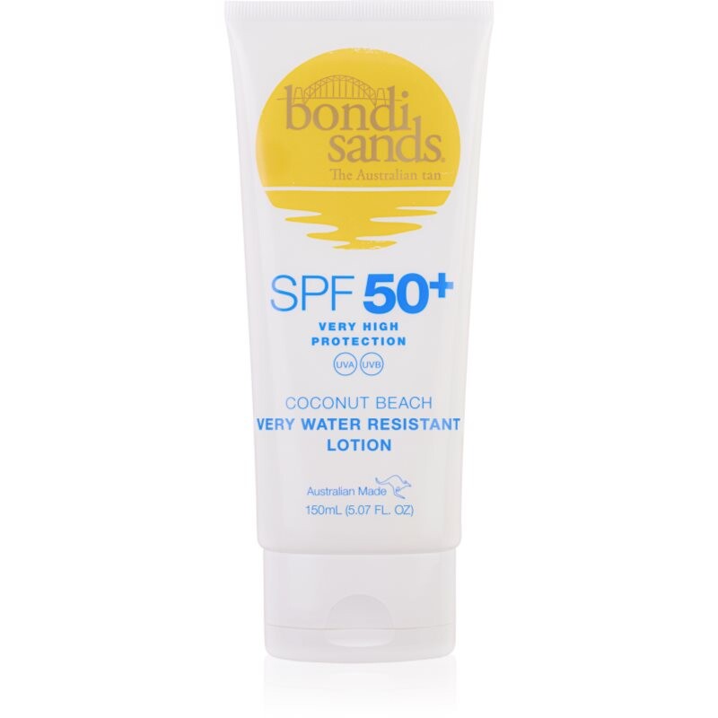 Bondi Sands SPF 50+ Coconut Beach opaľovací krém na telo SPF 50+ s vôňou Coconut 150 ml