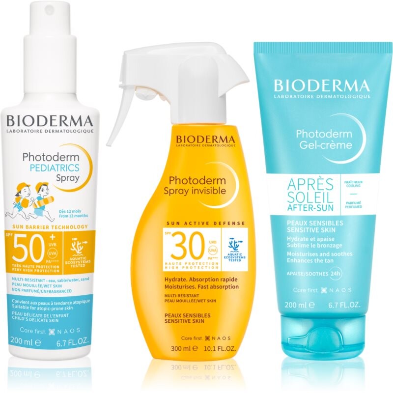 Bioderma Photoderm Family Summer Set sada na opaľovanie