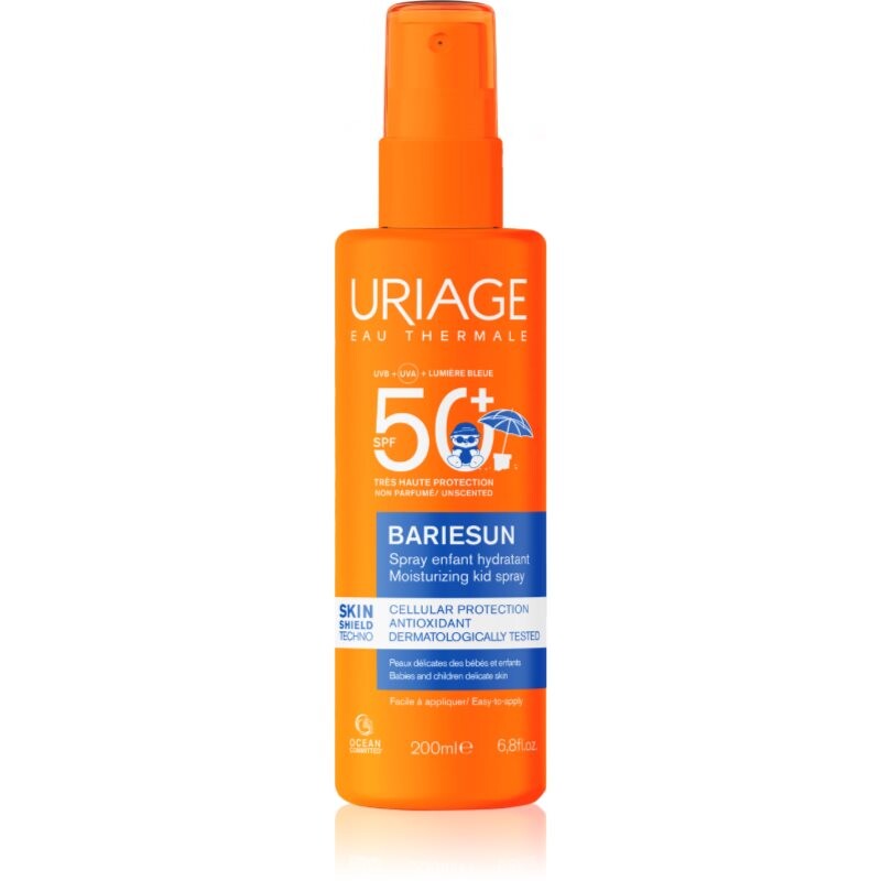 Uriage Bariésun Moisturizing Kid Spray SPF50+ opaľovací sprej pre deti SPF 50+ 200 ml